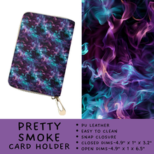 Load image into Gallery viewer, Batch #309 - Card Holders &amp; Mini Backpacks - Closing 3/24 - ETA late May - Pretty Smoke Card Holder
