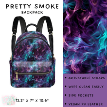 Load image into Gallery viewer, Batch #309 - Card Holders &amp; Mini Backpacks - Closing 3/24 - ETA late May - Pretty Smoke Mini Backpack
