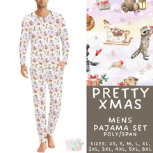 Load image into Gallery viewer, Batch #584 - Christmas Family Pajamas - Closes 9/11 - ETA mid Nov - Pretty Xmas Men's Pajama Set
