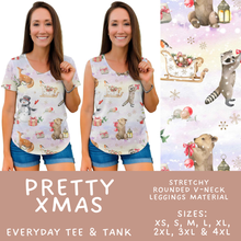 Load image into Gallery viewer, Batch #565 - Christmas in July 2 - Closes 8/5 - ETA early October - Pretty Xmas Everyday Tank &amp; Tee
