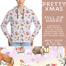 Load image into Gallery viewer, Batch #565 - Christmas in July 2 - Closes 8/5 - ETA early October - Pretty Xmas Full Zip Hoodie
