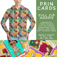 Load image into Gallery viewer, Batch #572 - Magical Faves 23 - Closes 8/19 - ETA mid October - Prin Cards Full Zip Hoodie
