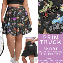 Load image into Gallery viewer, Batch #552 - Magical Faves 22 - Closes 7/6 - ETA early Sept - Prin Truck Skort
