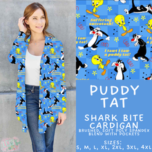 Load image into Gallery viewer, Batch #601 - Cool Characters 19 - Closes 10/21 - ETA mid Dec - Puddy Tat Cardigan
