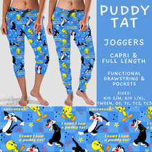 Load image into Gallery viewer, Batch #601 - Cool Characters 19 - Closes 10/21 - ETA mid Dec - Puddy Tat Full and Capri Length Joggers
