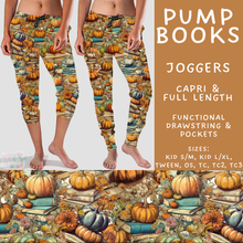 Load image into Gallery viewer, Batch #575 - Fun Run 26 - Closes 8/26 - ETA late October - Pump Books Full and Capri Length Joggers
