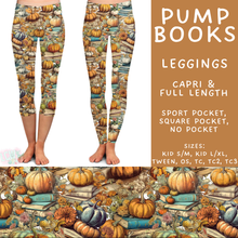 Load image into Gallery viewer, Batch #575 - Fun Run 26 - Closes 8/26 - ETA late October - Pump Books Full and Capri Length Leggings
