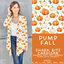Load image into Gallery viewer, Batch #574 - HalloThanksMas - Closes 8/24 - ETA mid/late October - Pump Fall Cardigan

