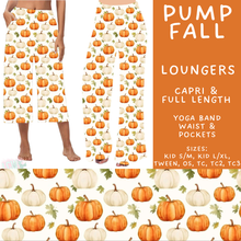 Load image into Gallery viewer, Batch #574 - HalloThanksMas - Closes 8/24 - ETA mid/late October - Pump Fall Capri and Full Length Loungers

