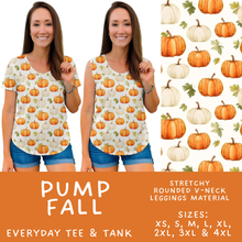 Load image into Gallery viewer, Batch #574 - HalloThanksMas - Closes 8/24 - ETA mid/late October - Pump Fall Everyday Tank &amp; Tee
