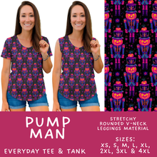 Load image into Gallery viewer, Batch #566 - Halloween 5 - Closes 8/7 - ETA early October - Pump Man Everyday Tank &amp; Tee
