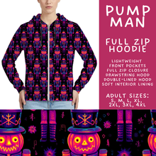Load image into Gallery viewer, Batch #566 - Halloween 5 - Closes 8/7 - ETA early October - Pump Man Full Zip Hoodie
