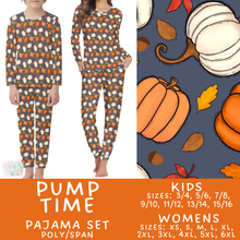 Load image into Gallery viewer, Batch #580 - Fall Family Pajamas 2 - Closes 9/4 - ETA early Nov - Pump Time Women's &amp; Kid's Pajama Set
