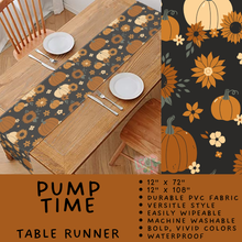 Load image into Gallery viewer, Batch #588 - Table Runners - Closes 9/21 - ETA early/mid Nov - Pump Time Table Runner
