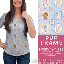 Load image into Gallery viewer, Batch #548 - May Request Run - Closes 6/26 - ETA late August - Pup Frame Everyday Tee
