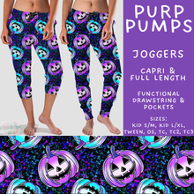 Load image into Gallery viewer, Batch #560 - Halloween 4 - Closes 7/26 - ETA late Sept - Purp Pumps Full and Capri Length Joggers
