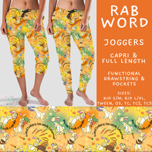 Load image into Gallery viewer, Batch #608 - Magic in Words - Closes 11/4 - ETA early Jan - Rab Word Full and Capri Length Joggers
