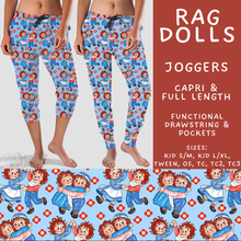 Load image into Gallery viewer, Batch #555 - Cool Characters 7 - Closes 7/13 - ETA mid Sept - Rag Dolls Full and Capri Length Joggers
