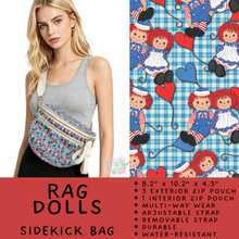 Load image into Gallery viewer, Batch #604 - Sidekick Bag 3 - Closes 10/26 - ETA mid/late Dec - Rag Dolls Sidekick Bag
