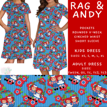 Load image into Gallery viewer, Batch #456 - Storybook Collection 4 - Closes 11/28 - ETA late Jan - Rag &amp; Andy Womens &amp; Girls Dress
