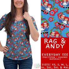 Load image into Gallery viewer, Batch #456 - Storybook Collection 4 - Closes 11/28 - ETA late Jan - Rag &amp; Andy Everyday Tee
