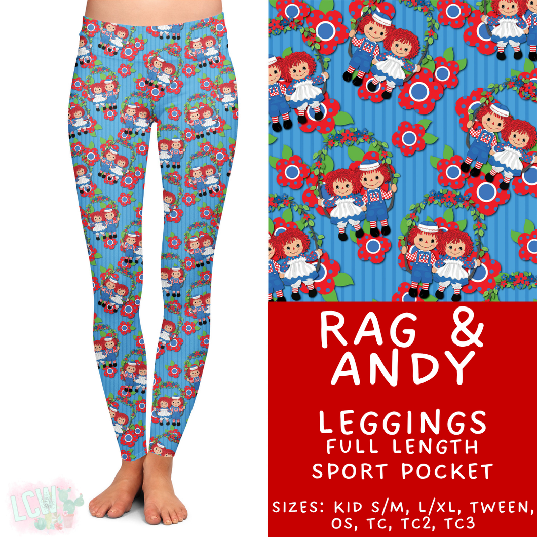 Batch #456 - Storybook Collection 4 - Closes 11/28 - ETA late Jan - Rag & Andy Full Length Leggings
