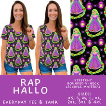 Load image into Gallery viewer, Batch #569 - Princess Halloween - Closes 8/14 - ETA early/mid Oct - Rap Hallo Everyday Tank &amp; Tee
