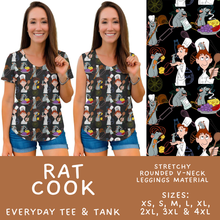 Load image into Gallery viewer, Batch #572 - Magical Faves 23 - Closes 8/19 - ETA mid October - Rat Cook Everyday Tank &amp; Tee
