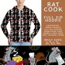 Load image into Gallery viewer, Batch #572 - Magical Faves 23 - Closes 8/19 - ETA mid October - Rat Cook Full Zip Hoodie
