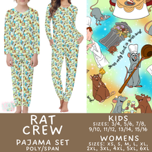 Load image into Gallery viewer, Batch #590 - Magical Family Pajamas - Closes 9/18 - ETA mid Nov - Rat Crew Women's &amp; Kid's Pajama Set
