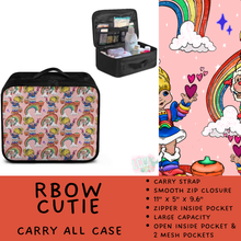 Load image into Gallery viewer, Batch #573 - Carry All Case - Closes 8/21 - ETA late October - RBow Cutie Carry All Case
