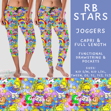 Load image into Gallery viewer, Batch #601 - Cool Characters 19 - Closes 10/21 - ETA mid Dec - RB Stars Full and Capri Length Joggers
