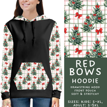 Load image into Gallery viewer, Batch #595 - Christmas Spirit 2 - Closes 10/7 - ETA early Dec - Red Bows Hoodie
