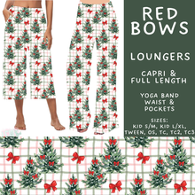 Load image into Gallery viewer, Batch #595 - Christmas Spirit 2 - Closes 10/7 - ETA early Dec - Red Bows Capri and Full Length Loungers
