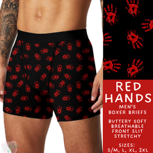 Load image into Gallery viewer, Batch #340 - Comfortable Underwear 4 - Closes 5/16 - ETA early July - Red Hands Men&#39;s Boxer Briefs
