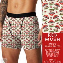 Load image into Gallery viewer, Ready to Ship - Red Mush Men&#39;s Boxer Briefs
