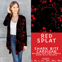 Load image into Gallery viewer, Batch #560 - Halloween 4 - Closes 7/26 - ETA late Sept - Red Splat Cardigan
