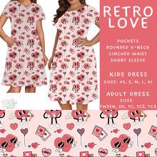 Load image into Gallery viewer, Batch #452 - Mom &amp; Me Love - Closes 11/21 - ETA early Jan - Retro Love Womens &amp; Girls Dresses
