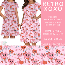 Load image into Gallery viewer, Batch #452 - Mom &amp; Me Love - Closes 11/21 - ETA early Jan - Retro XOXO Womens &amp; Girls Dresses

