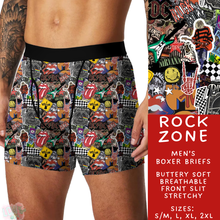 Load image into Gallery viewer, Ready to Ship - Rock Zone Men&#39;s Boxer Briefs
