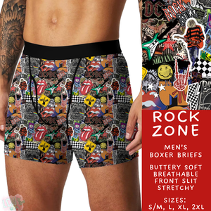 Ready to Ship - Rock Zone Men's Boxer Briefs