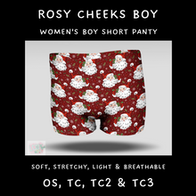 Load image into Gallery viewer, Ready To Ship - Rosy Cheeks Boy Shorts
