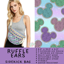 Load image into Gallery viewer, Batch #604 - Sidekick Bag 3 - Closes 10/26 - ETA mid/late Dec - Ruffle Ears Sidekick Bag
