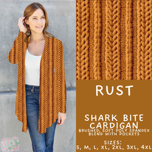 Load image into Gallery viewer, Batch #596 - Sweater Weather - Closes 10/9 - ETA early Dec - Rust Cardigan
