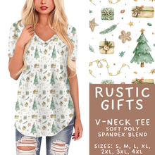 Load image into Gallery viewer, Batch #433 - Winter Cabin - Closes 10/20 - ETA early Dec - Rustic Gifts V-Neck Tee
