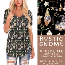 Load image into Gallery viewer, Batch #433 - Winter Cabin - Closes 10/20 - ETA early Dec - Rustic Gnome V-Neck Tee
