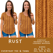 Load image into Gallery viewer, Batch #596 - Sweater Weather - Closes 10/9 - ETA early Dec - Rust Everyday Tank &amp; Tee
