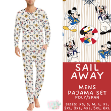 Load image into Gallery viewer, Batch #590 - Magical Family Pajamas - Closes 9/18 - ETA mid Nov - Sail Away Men's Pajama Set
