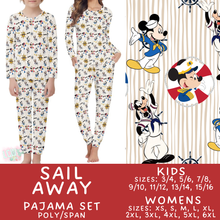 Load image into Gallery viewer, Batch #590 - Magical Family Pajamas - Closes 9/18 - ETA mid Nov - Sail Away Women's &amp; Kid's Pajama Set

