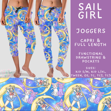 Load image into Gallery viewer, Batch #544 - Cool Characters 16 - Closes 6/17 - ETA mid August - Sail Girl Full and Capri Length Joggers
